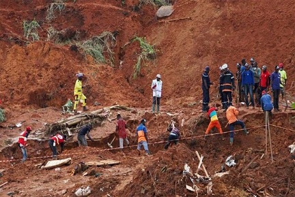 14 killed in Cameroon landslide